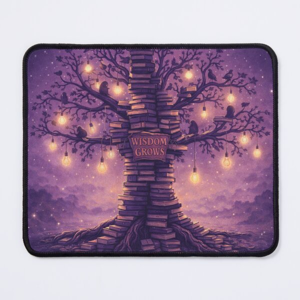 Item preview, Wisdom Grows – Twilight Book Tree of Light designed and sold by Artist Bishhnu Banerji.