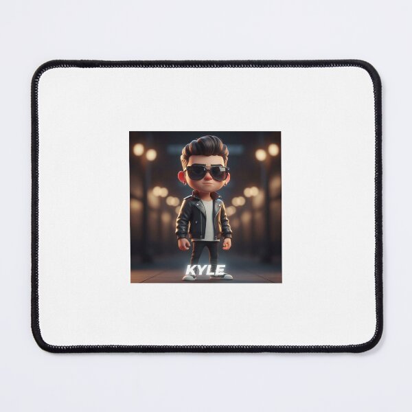 Item preview, Cool 3D Attitude Boy Kyle – Street Style Cartoon Illustration designed and sold by TrendTonic1.