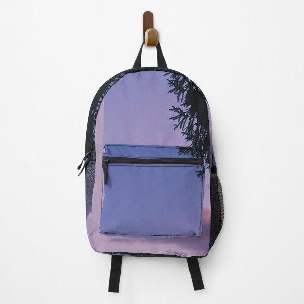 Item preview, Vintage trees with a vaporwave sunset designed and sold by samuelBetrand.