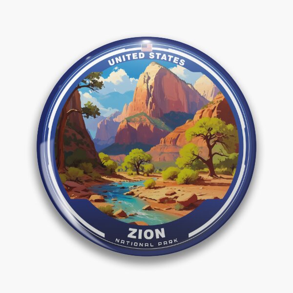 Item preview, ZION National Park USA  designed and sold by Thistle-TShop.