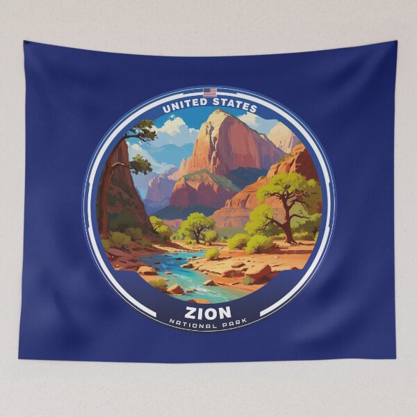 Item preview, ZION National Park USA  designed and sold by Thistle-TShop.