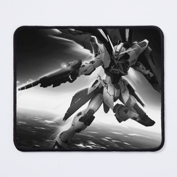 Item preview, black white ZGMF-X10A Freedom Gundam seed digital imaging illustration digital art designed and sold by sabartgunpla.