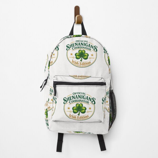 Item preview, Official Shenanigans Coordinator Irish Edition – Funny St. Patrick’s Day designed and sold by Pawsome Quotes.