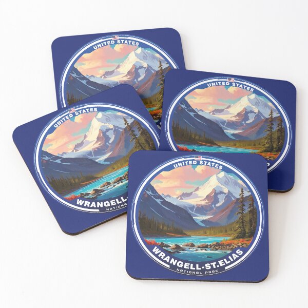 Item preview, WRANGELL-ST.ELIAS National Park USA  designed and sold by Thistle-TShop.