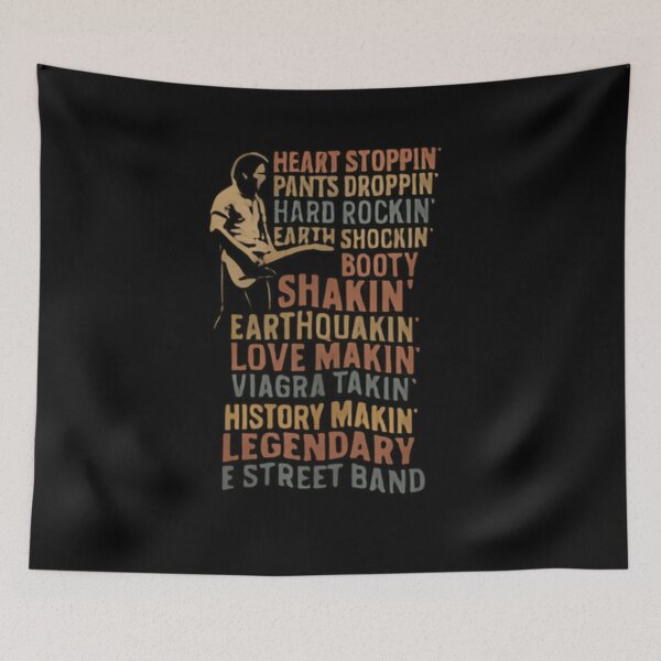 Item preview, Bruce Springsteen E Street Band Concert Tour Vintage T Shirt Rock Band Tee Classic Rock N Roll 80S designed and sold by Greg Pasion.