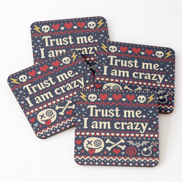 Item preview, Trust me I am crazy knitting pattern designed and sold by Mauswohn.