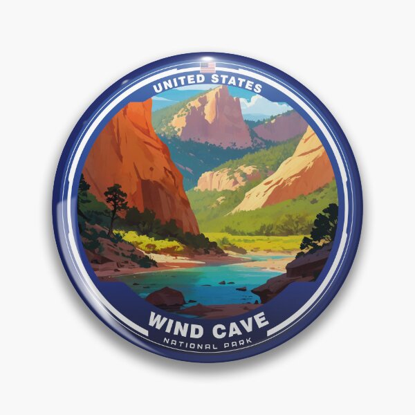 Item preview, WIND CAVE National Park USA  designed and sold by Thistle-TShop.