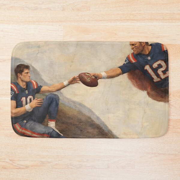 Item preview, Poster New England Football - Brady and Maye Print designed and sold by samuelBetrand.