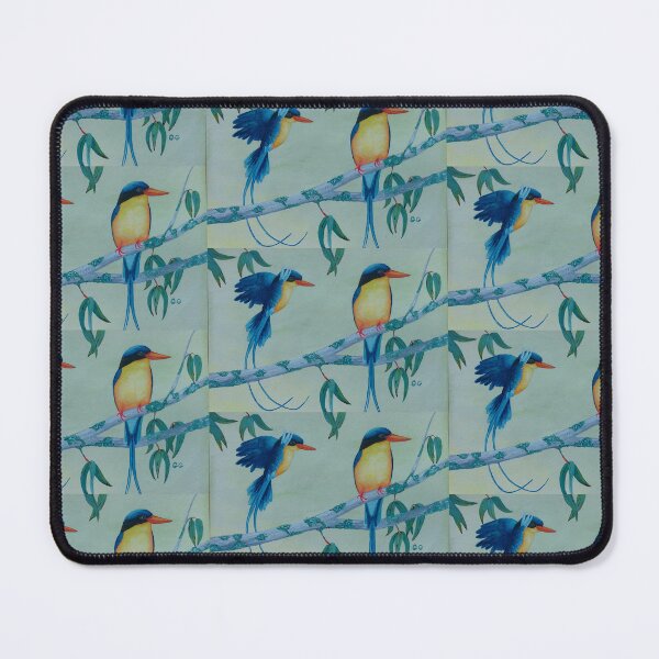 Item preview, Australian Buff-Breasted Kingfishers designed and sold by Garry Greenwood.