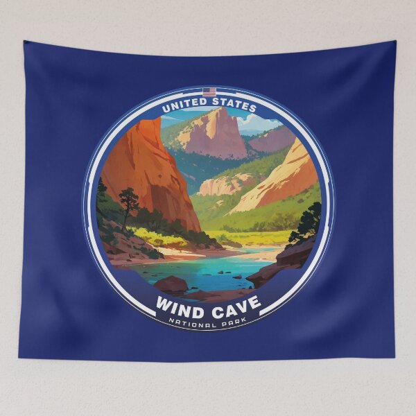 Item preview, WIND CAVE National Park USA  designed and sold by Thistle-TShop.