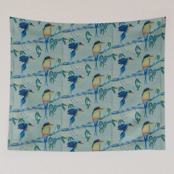 Item preview, Australian Buff-Breasted Kingfishers designed and sold by Garry Greenwood.