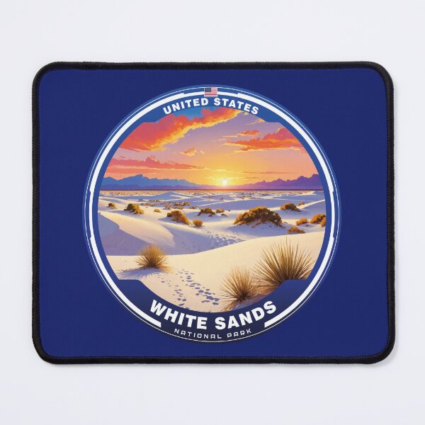 Item preview, WHITE SANDS National Park USA designed and sold by Thistle-TShop.