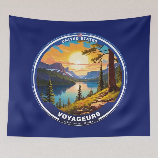 Item preview, VOYAGEURS National Park USA  designed and sold by Thistle-TShop.