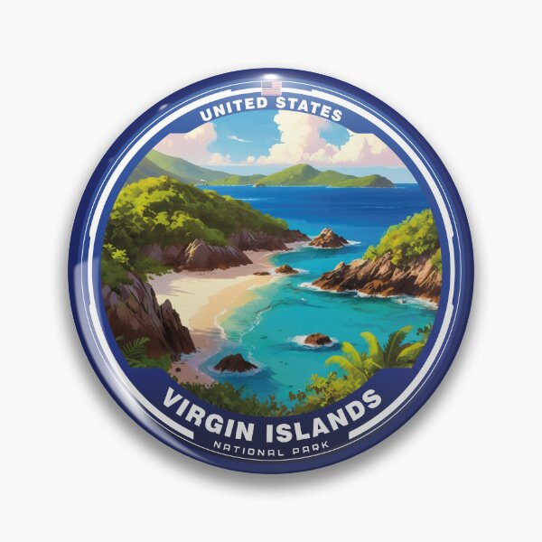 Item preview, VIRGIN ISLANDS National Park USA  designed and sold by Thistle-TShop.