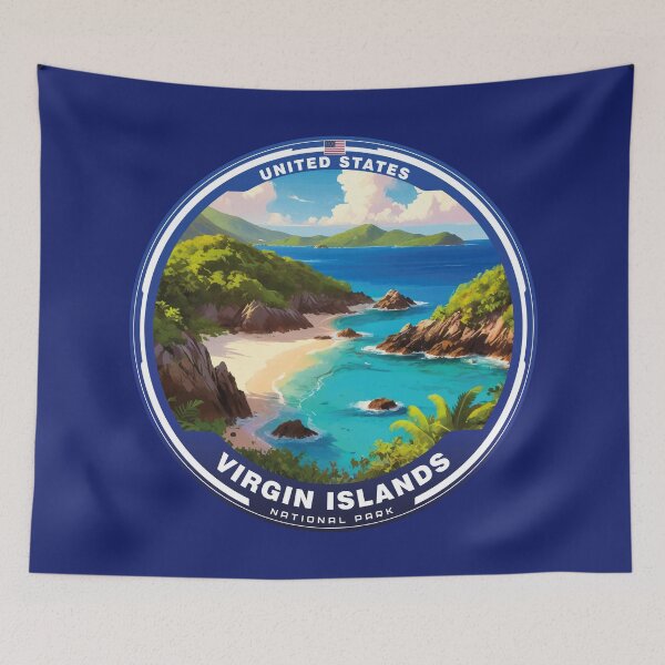 Item preview, VIRGIN ISLANDS National Park USA  designed and sold by Thistle-TShop.