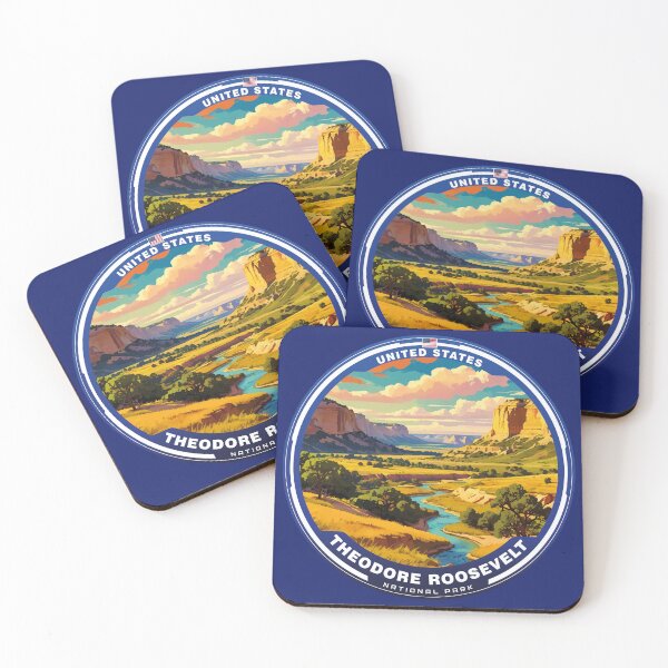 Item preview, THEODORE ROOSEVELT National Park USA  designed and sold by Thistle-TShop.