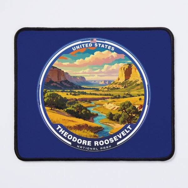 Item preview, THEODORE ROOSEVELT National Park USA  designed and sold by Thistle-TShop.