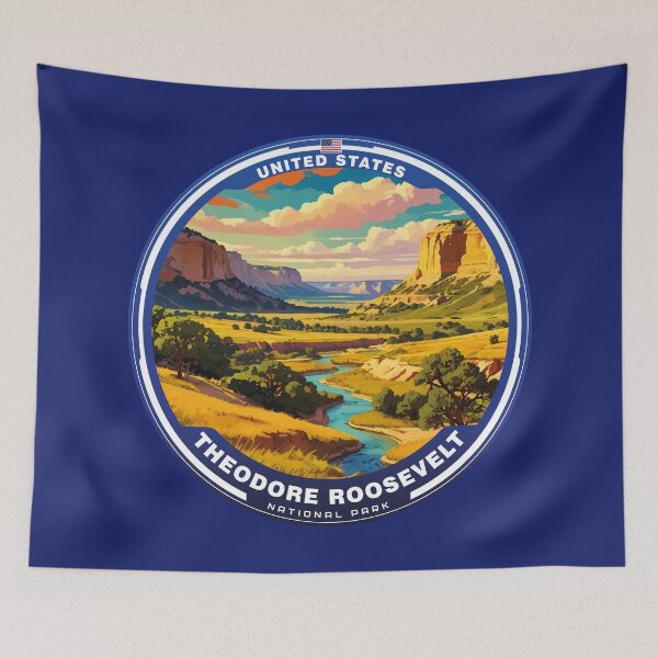 Item preview, THEODORE ROOSEVELT National Park USA  designed and sold by Thistle-TShop.