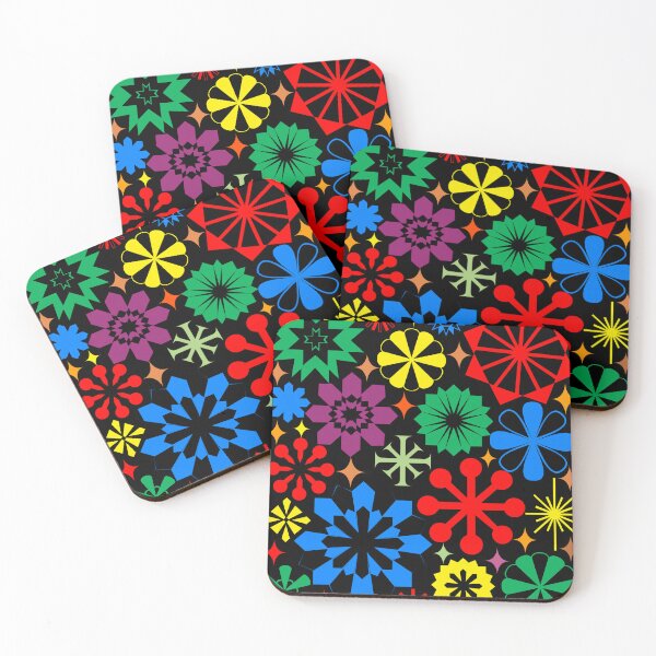 Item preview, Geometric Floral Burst Pattern designed and sold by NNAANN.