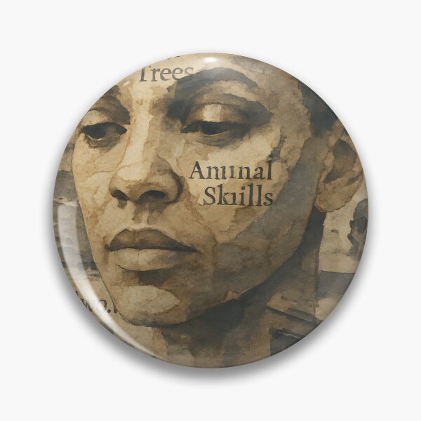 Item preview, Abstract Literary Portrait Collage – Storm Clouds, Oak Limbs, Ink Wash, Southern Gothic Texture designed and sold by Cosmopolis.