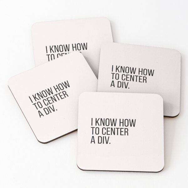 Item preview, Funny CSS Developer - I Know How To Center A Div - Web Designer Humor designed and sold by TheodoreZingal.