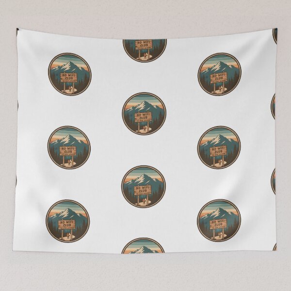 Item preview, No Wifi Club designed and sold by NicheLab.