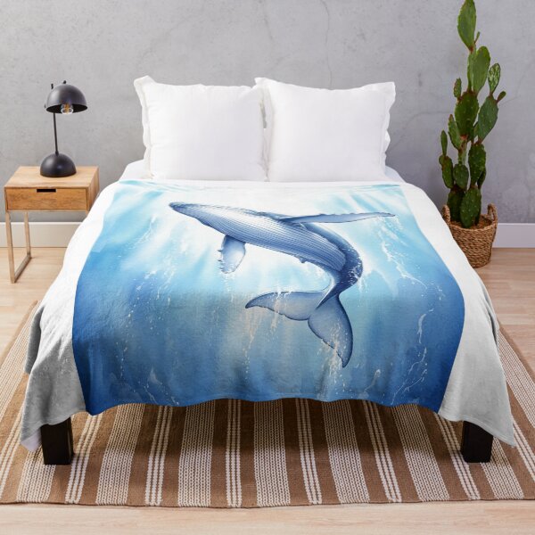 Artikelvorschau, Aquarell eines Wals entworfen und verkauft von Aureluxe.