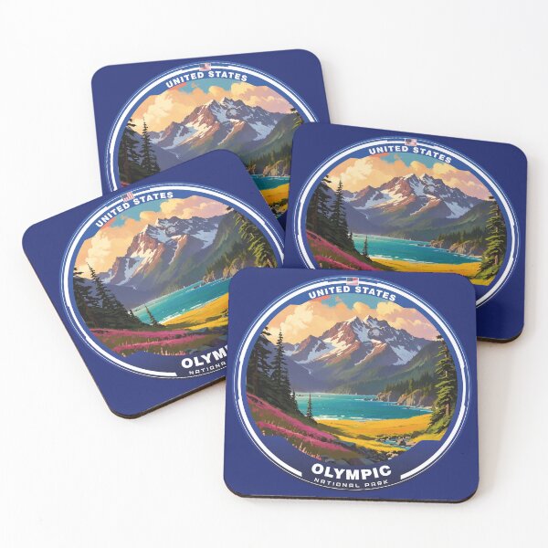 Item preview, OLYMPIC National Park USA  designed and sold by Thistle-TShop.