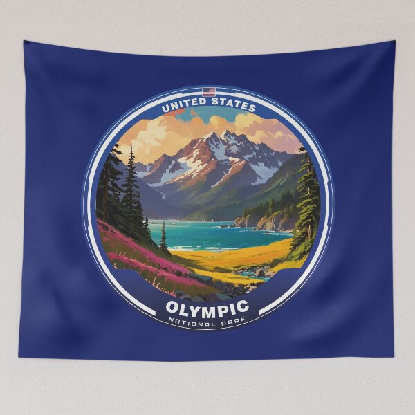 Item preview, OLYMPIC National Park USA  designed and sold by Thistle-TShop.