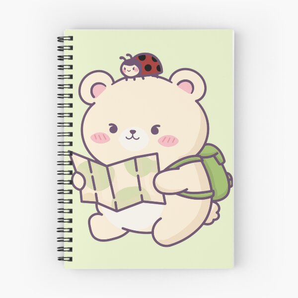 Item preview, Cute Traveler Bear Holding Map - Adorable Adventure Bear designed and sold by Artilura.