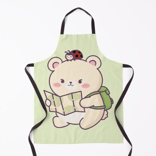 Item preview, Cute Traveler Bear Holding Map - Adorable Adventure Bear designed and sold by Artilura.