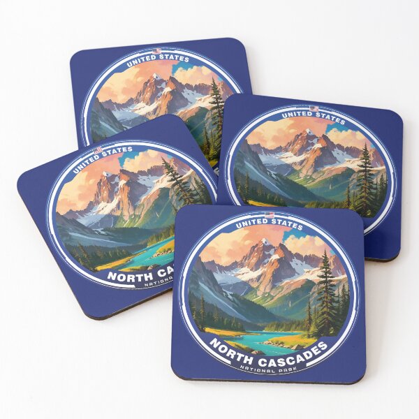 Item preview, NORTH CASCADES National Park USA  designed and sold by Thistle-TShop.