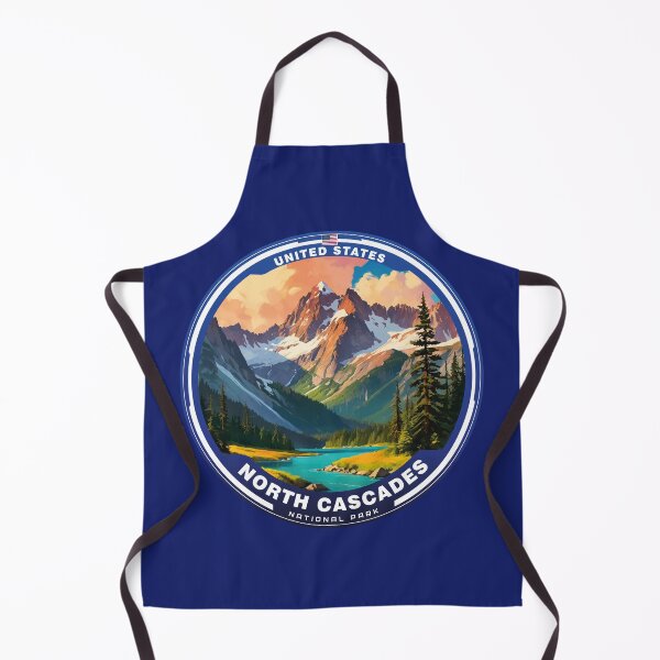 Item preview, NORTH CASCADES National Park USA designed and sold by Thistle-TShop.