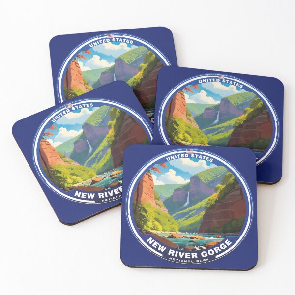 Item preview, NEW RIVER GORGE National Park USA  designed and sold by Thistle-TShop.