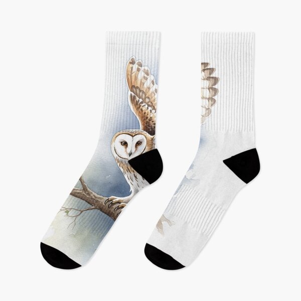 Item preview, Owl Watercolor designed and sold by Aureluxe.