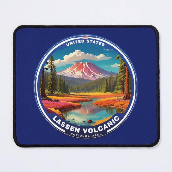 Item preview, LASSEN VOLCANIC National Park USA designed and sold by Thistle-TShop.