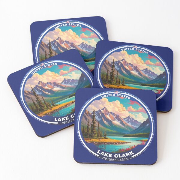 Item preview, LAKE CLARK National Park USA  designed and sold by Thistle-TShop.