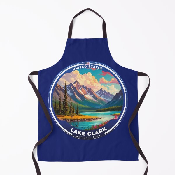 Item preview, LAKE CLARK National Park USA designed and sold by Thistle-TShop.