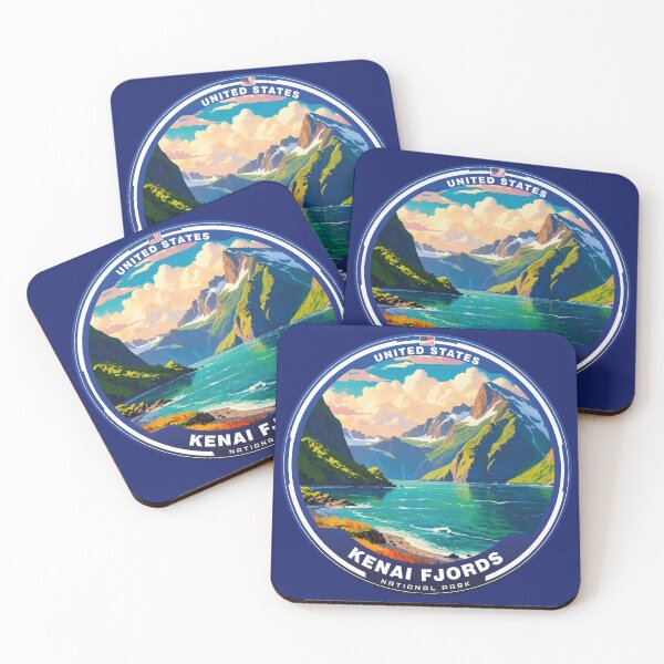 Item preview, KENAI FJORDS National Park USA  designed and sold by Thistle-TShop.