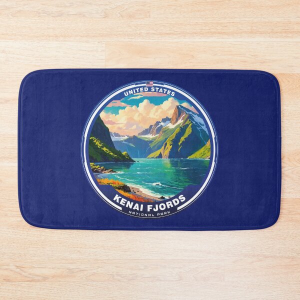 Item preview, KENAI FJORDS National Park USA  designed and sold by Thistle-TShop.