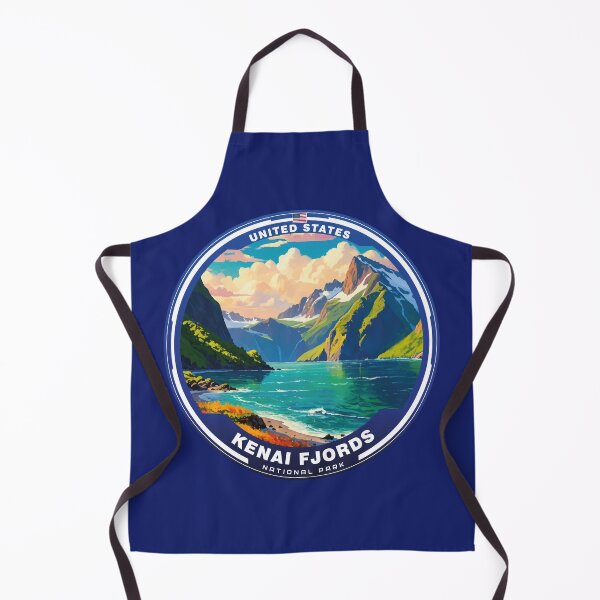 Item preview, KENAI FJORDS National Park USA designed and sold by Thistle-TShop.