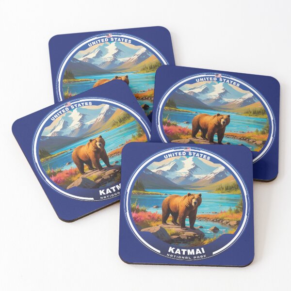 Item preview, KATMAI National Park USA  designed and sold by Thistle-TShop.