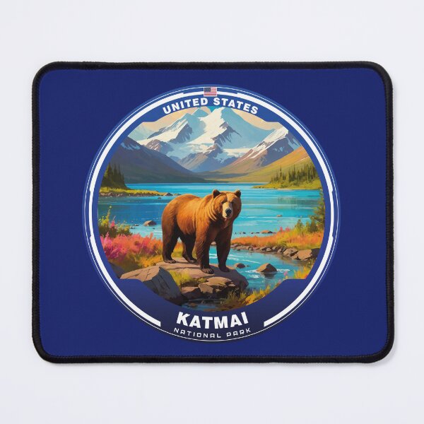 Item preview, KATMAI National Park USA designed and sold by Thistle-TShop.