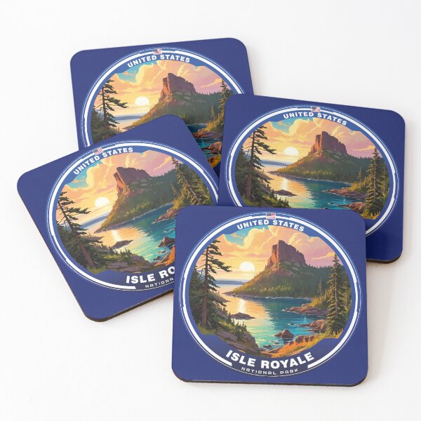 Item preview, ISLE ROYALE National Park USA  designed and sold by Thistle-TShop.