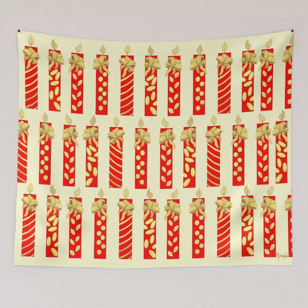 Item preview, Red Candles designed and sold by Monique'sArtStudio.