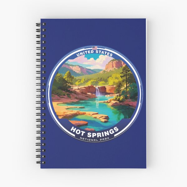 Item preview, HOT SPRINGS National Park USA  designed and sold by Thistle-TShop.