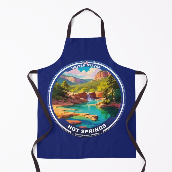 Item preview, HOT SPRINGS National Park USA  designed and sold by Thistle-TShop.