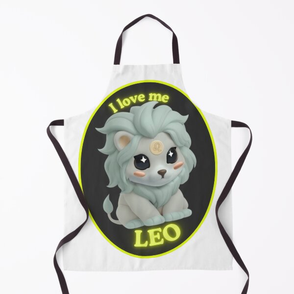 Item preview, The Zodies Leo “I Love Me” Neon Badge designed and sold by stickeeyard.