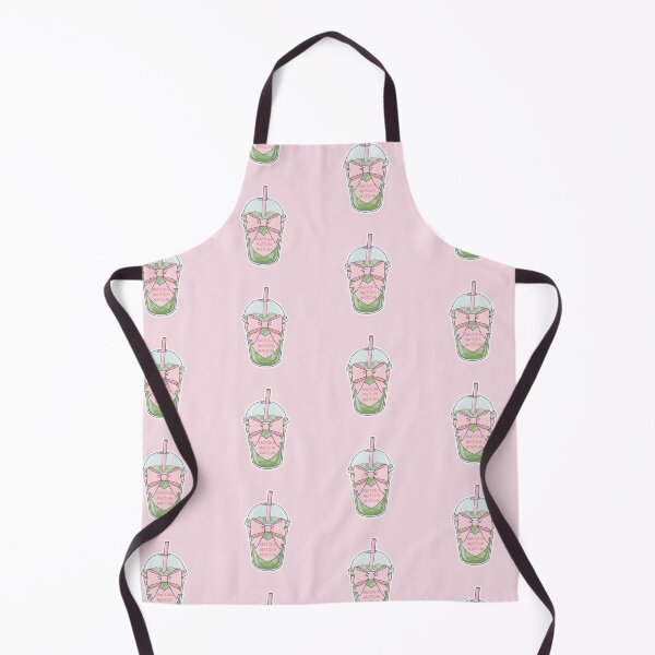 Item preview, Coquette Matcha Iced Latte Bow Aesthetic – Pink Kawaii Drink Illustration designed and sold by GiftsCreek.
