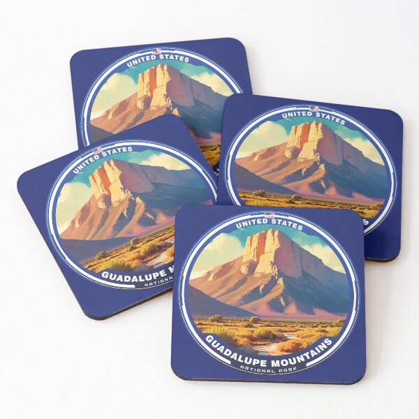 Item preview, GUADALUPE MOUNTAINS National Park USA  designed and sold by Thistle-TShop.